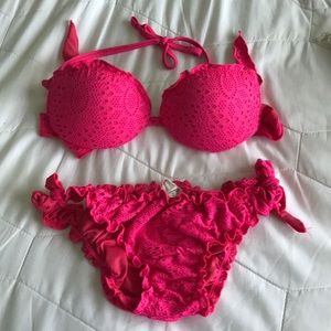 Calzedonia pink swimsuit